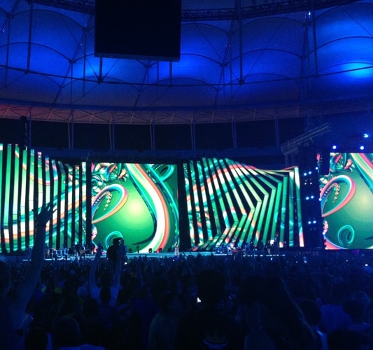 Projeção e Video Mapping